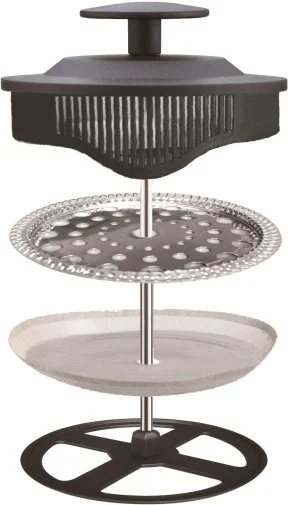 Фото: Френч-прес Bravo Chef 800ml Black (BC-7301-800) № 7 | KTC