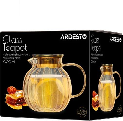 Фото: Заварник Ardesto Golden Moon 1000ml Gold (AR3010BBG) № 12 | KTC