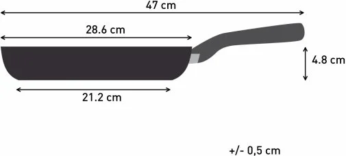 Фото: Сковорода Tefal Hard Stone 28cm Gray (D4560632) № 9 | KTC
