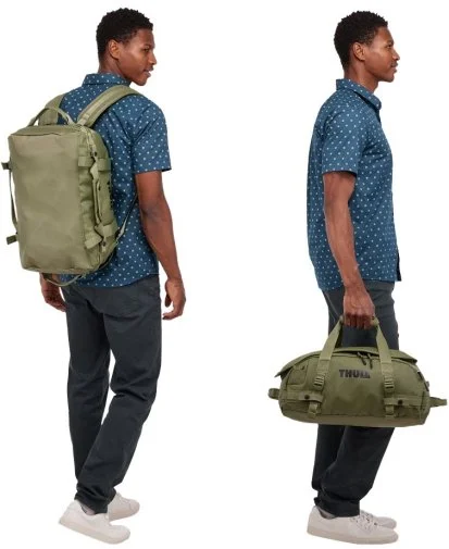 Фото: Дорожня сумка THULE Chasm Duffel 30L TDSD-301 Olivine (3205212) № 9 | KTC