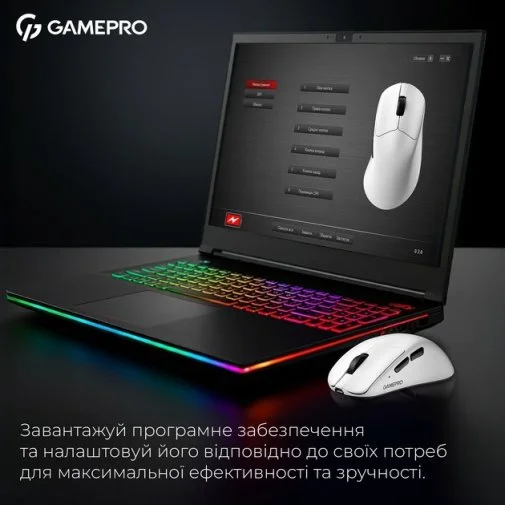 Фото: Миша GamePro Asgard Surt WL/BT/USB White (GM017W) № 26 | KTC
