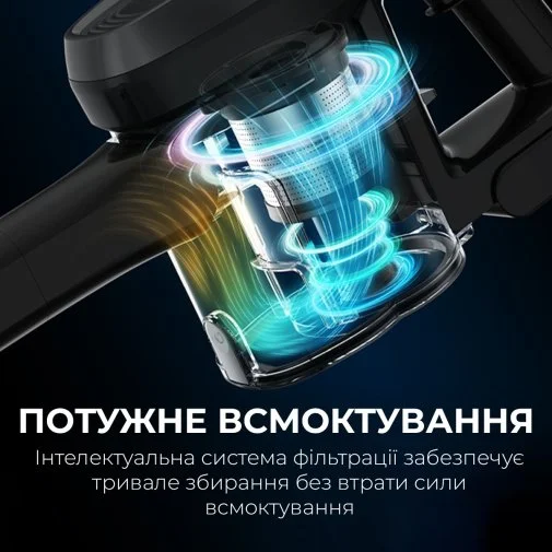 Фото: Ручний бездротовий пилосос JIMMY JV9 Pro Aqua (JV9PRO AQUA) № 12 | KTC