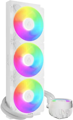 Фото: Система рідинного охолодження Arctic Liquid Freezer III Pro 420 ARGB White (ACFRE00189A) № 8 | KTC