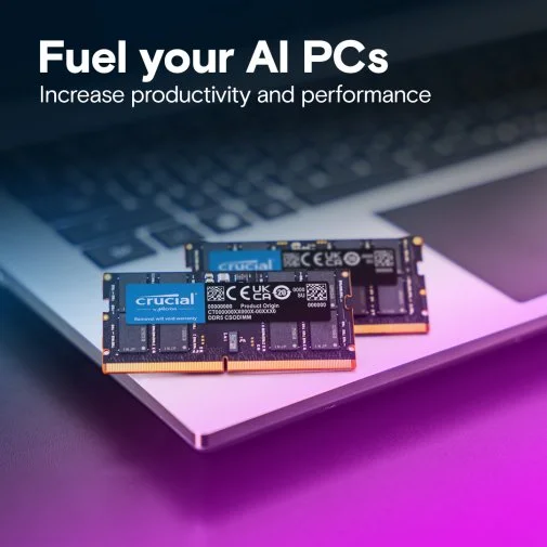 Фото: Оперативна пам’ять Crucial CSODIMM DDR5 1x32GB (CT32G64C52CS5) № 8 | KTC
