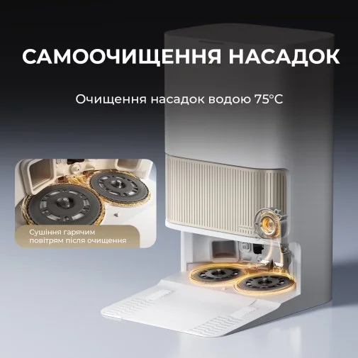 Фото: Робот-пилосос Dreame Bot L40s Pro Ultra Black (RLL74CE-BL) № 23 | KTC
