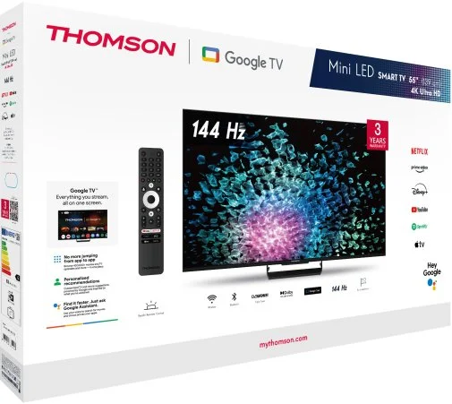 Фото: Телевізор MiniLED Thomson 55MG7C15 (Google TV, Wi-Fi, 3840x2160) № 11 | KTC