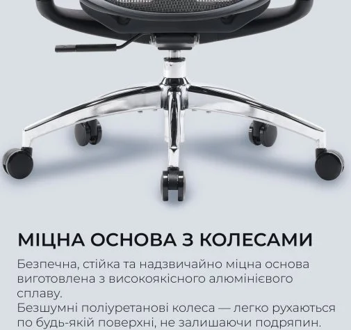 Фото: Крісло SIHOO Doro C300L Black (DORO-C300L-A3-101) № 35 | KTC