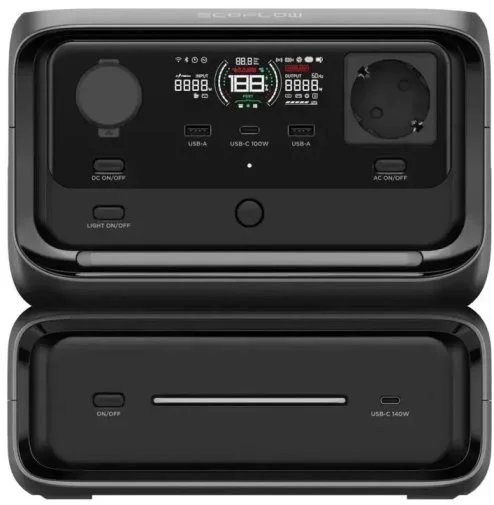 Фото: Зарядна станція EcoFlow RIVER 3 Max 600W 572Wh (EFRIVER3Max-EU-CBOX) № 9 | KTC