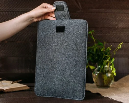Фото: Чохол Gmakin for MacBook Air/Pro 13.3 Grey/Brown (GM56) № 23 | KTC