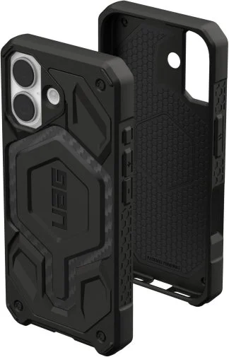 Фото: Чохол UAG for Apple iPhone 17 - Monarch Pro MagSafe Carbon Fiber (114516114242) № 25 | KTC