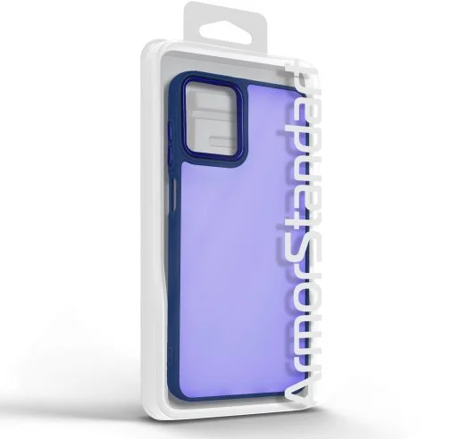 Фото: Чохол ArmorStandart for Samsung A07 4G - Frame Blue (ARM87008) № 6 | KTC