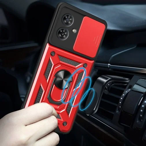 Фото: Чохол BeCover for Motorola G55 - Military Red (713059) № 11 | KTC