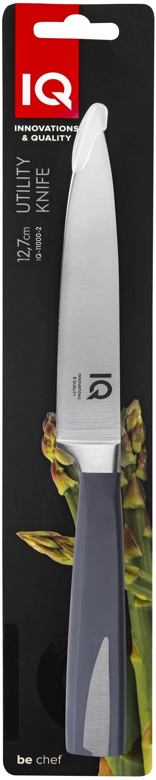 Фото: Ніж кухонний універсальний IQ Be Chef 12.7cm Gray (IQ-11000-2) № 11 | KTC