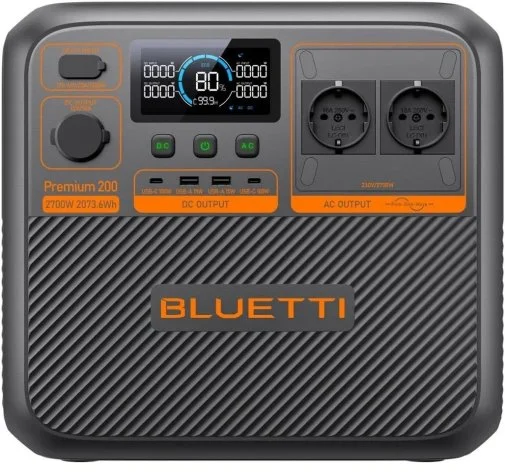 Фото: Зарядна станція Bluetti Premium 200 V2 2700W 2073Wh (PREMIUM 200 V2) № 9 | KTC