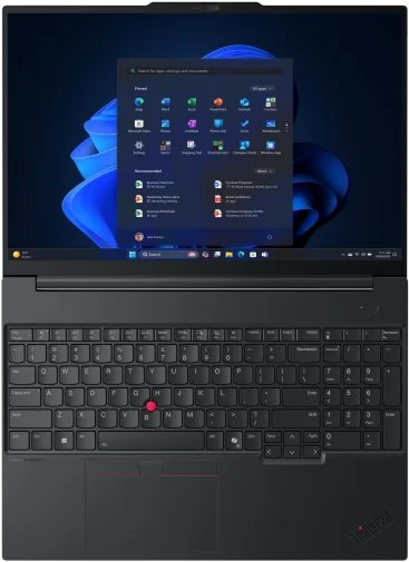 Фото: Ноутбук Lenovo ThinkPad E16 G3 21SUS01P00 Black - 16" IPS 60 Гц / AMD Ryzen 7 / 250 / DDR5 16 ГБ / PCI-E SSD 512 ГБ / Radeon Graphics № 13 | KTC