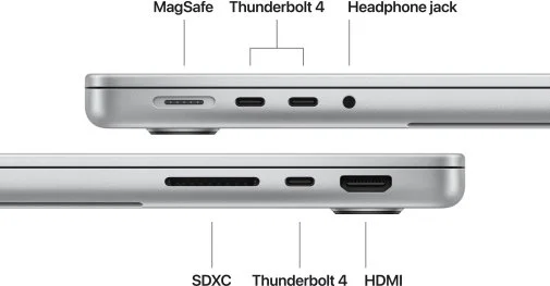 Фото: Ноутбук Apple MacBook Pro 14.2 M5 10GPU Silver (MDE64) № 16 | KTC