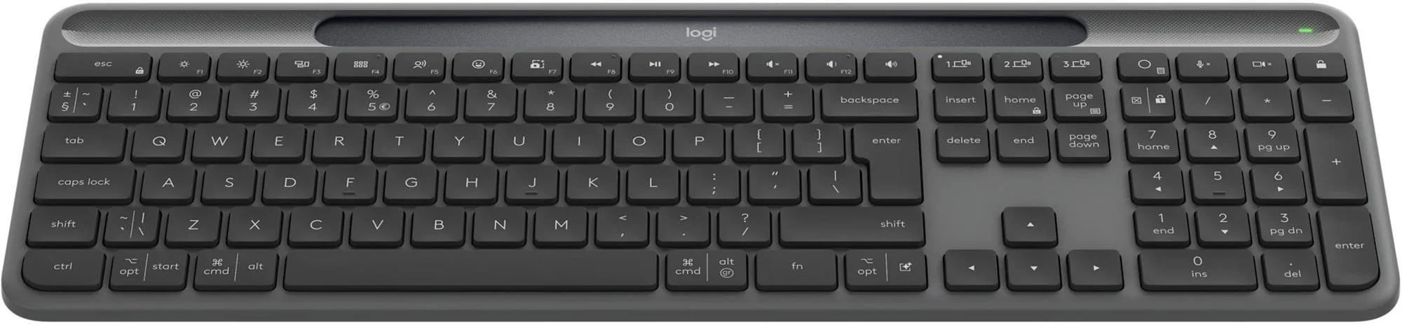 Фото: Клавіатура Logitech Signature Slim Solar Plus K980 Graphite (920-013764) № 20 | KTC