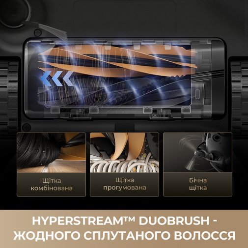 Робот-пилосос Dreame Bot MatriX 10 Ultra Black (RLX95CE-bl)