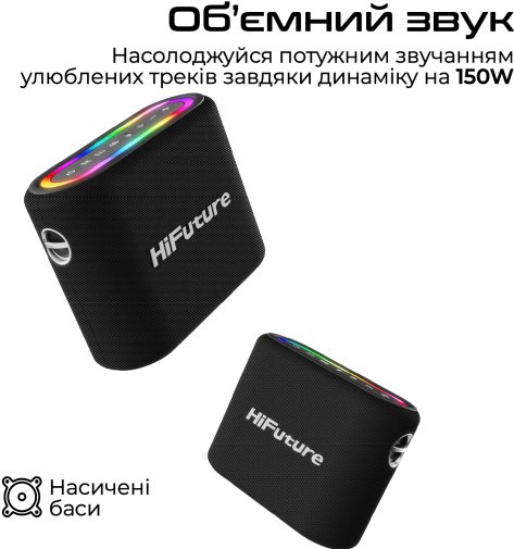 Акустика для вечірок HiFuture Vocalist300 Black (6972576181770)