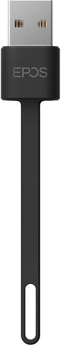 Гарнітура накладна Epos Impact 100 MS USB C + A, Black