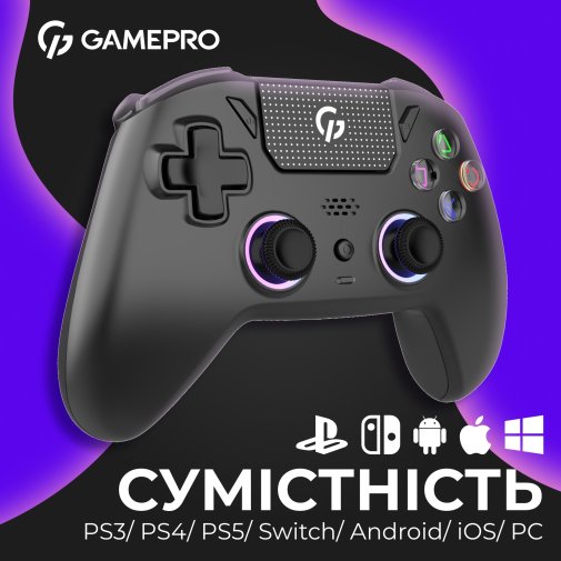 Геймпад GamePro GPS20B Wireless Black