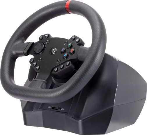 Кермо GamePro RW575PM з педалями та коробкою передач для PC/Xbox One/Switch/PS3/PS4