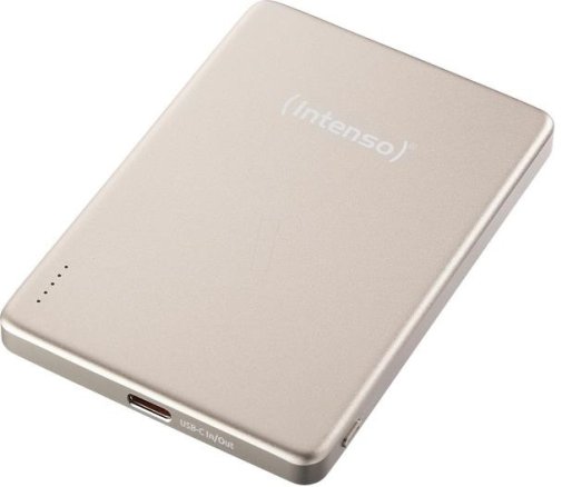 Батарея універсальна Intenso MW5000 5000mAh 20W/Qi 15W Champagne (7344021)