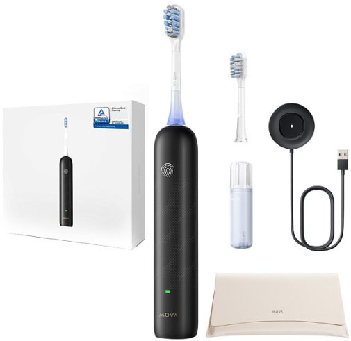 Електрична зубна щітка Mova Fresh Pro Black (ATB15A-BK)
