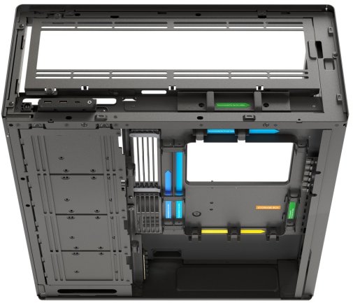 Корпус HAVN HS 420 VGPU Black with window (HVN-CA-HS420-08)