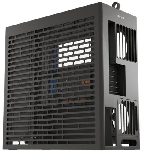 Корпус HAVN HS 420 Black with window (HVN-CA-HS420-06)