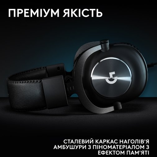 Гарнітура накладна Logitech G Pro X SE, Black ( Gaming )