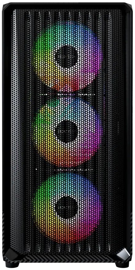 Корпус Montech X5M Black with window