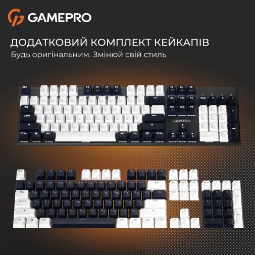 Фото: Клавіатура GamePro Genesis Joker MK144B Red Switches USB Black № 23 | KTC
