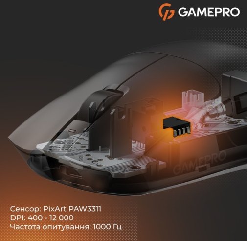 Миша GamePro Genesis Wizard GM160B Wireless