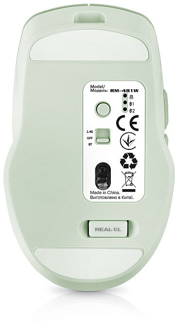 Миша Real-EL RM-481W Wireless Green (EL123200060)