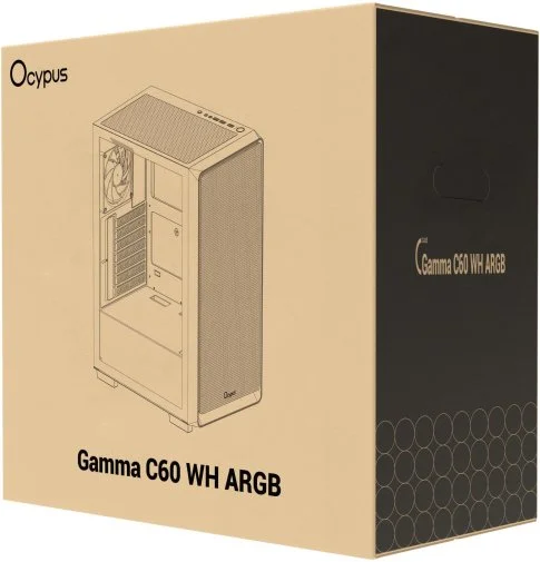 Фото: Корпус Ocypus Gamma C60 ARGB White with window (GAMMA-C60-WHG400XX-GL) № 13 | KTC