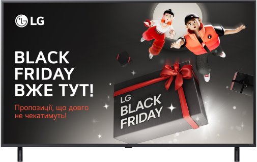 Телевізор QNED LG 55QNED80A6A (Smart TV, Wi-Fi, 3840x2160)