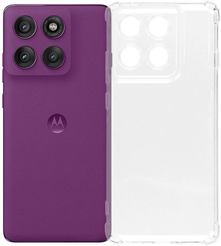 Чохол BeCover for Motorola Edge 60 Pro - Anti-Shock Clear (713806)