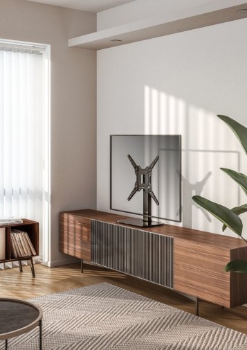 Кронштейн Gembird TVS-D55S-01 Black