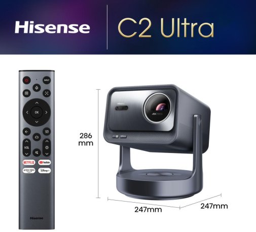 Проектор Hisense C2-Ultra (3000 Lm)
