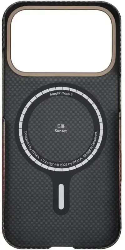 Фото: Чохол Pitaka for Apple iPhone 17 Pro - Ultra-Slim Sunset (KI1702SP) № 13 | KTC