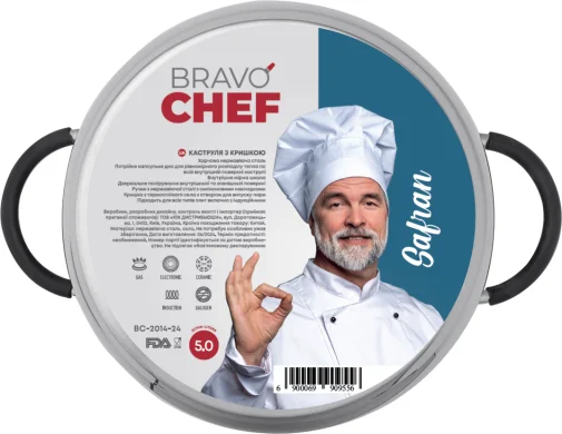 Фото: Каструля Bravo Chef Safran 5L (BC-2014-24) № 11 | KTC
