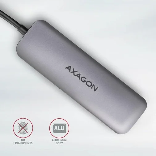 Фото: USB-хаб Axagon 5in1 HMC-5 Grey № 17 | KTC