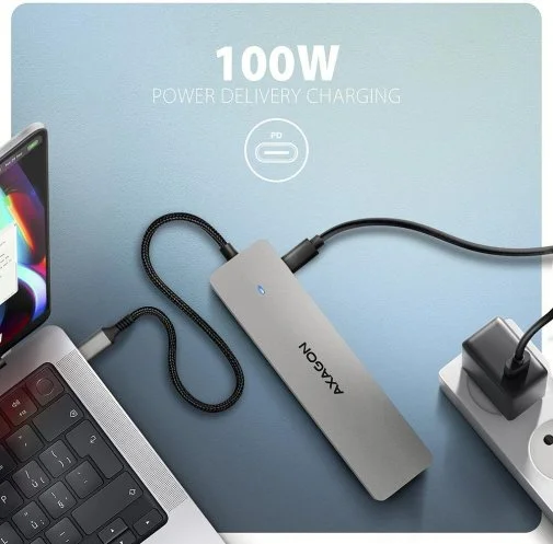 Фото: USB-хаб Axagon HMC-7HX2 Grey № 12 | KTC