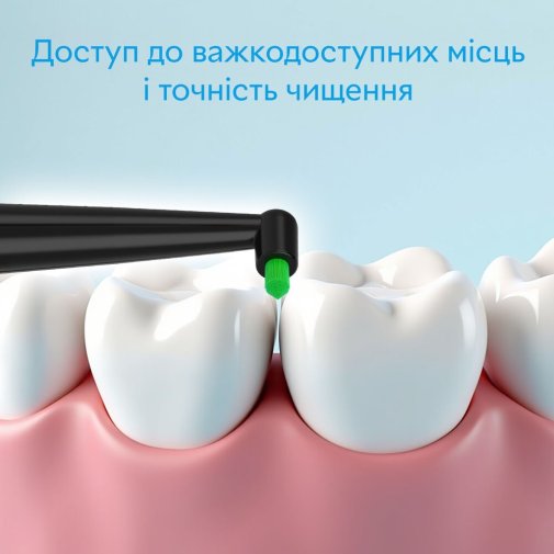 Насадка для зубної щітки PECHAM Mono-bundle medium stiffness Black (4820201379622.0)