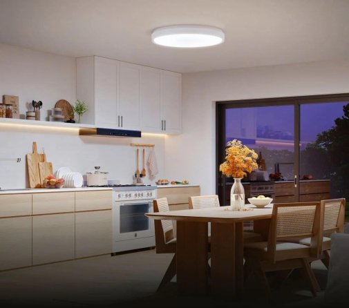 Світильник Govee 38cm Smart Ceiling Light Pro RGBICWW WI-FI/Bluetooth White (H60A6C01)