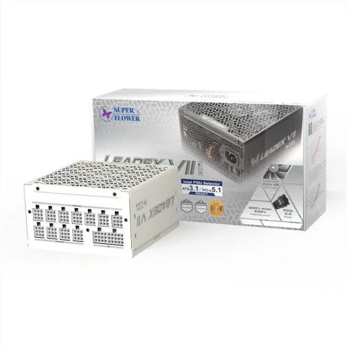 Фото: Блок живлення Super Flower 1000W Leadex VII Platinum Pro White (SF-1000F14XP WHITE) № 18 | KTC