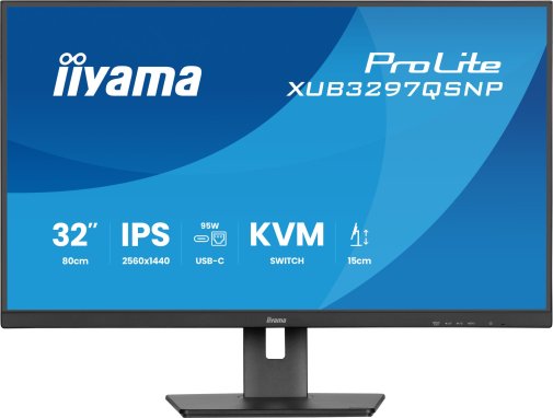 Монітор iiyama ProLite XUB3297QSNP-B1 Black
