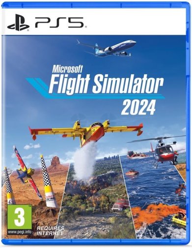 Гра Microsoft Flight Simulator 2024 PS5 Blu-ray