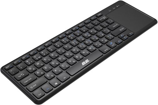 Клавіатура 2E KT100 78key ENG/UKR Wireless Black (2E-KT100WB_UA)